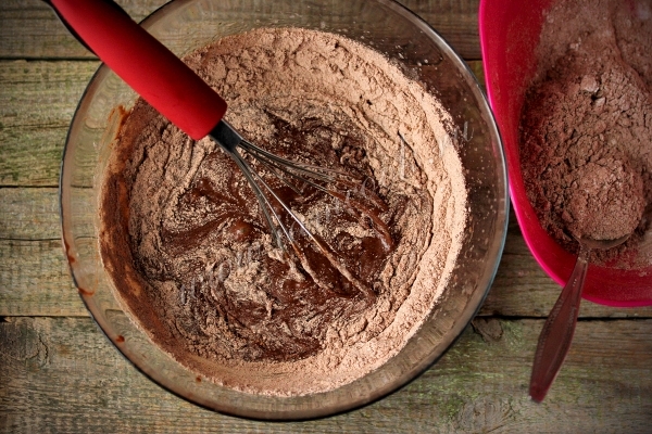 Мука с какао порошком