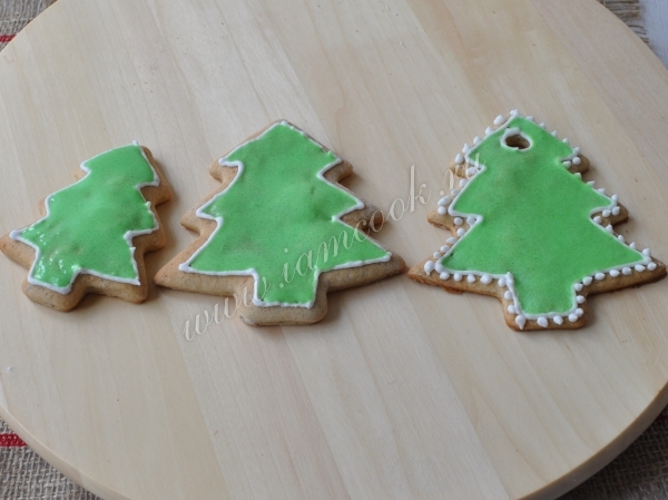 Пряники-елочки