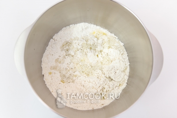 Сухие ингредиенты для теста