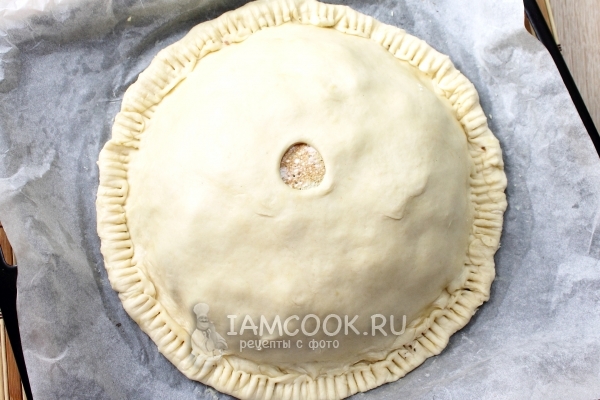 Украсить курник красивым защипом