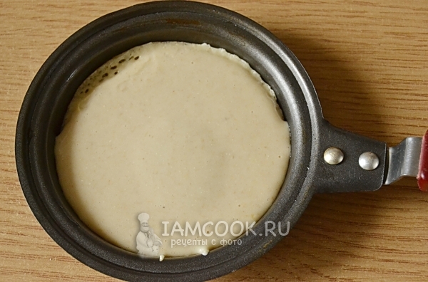 Полить киви тестом