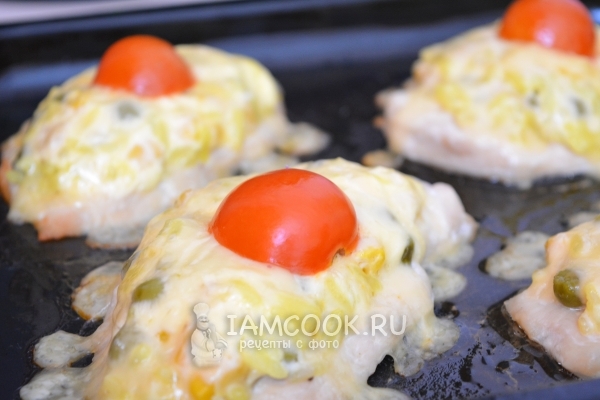 Рецепт запеченного куриного филе по-арабски