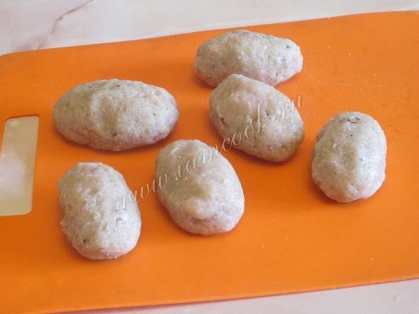 Котлеты из куриного фарша
