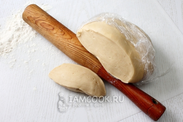 Отрезать часть теста