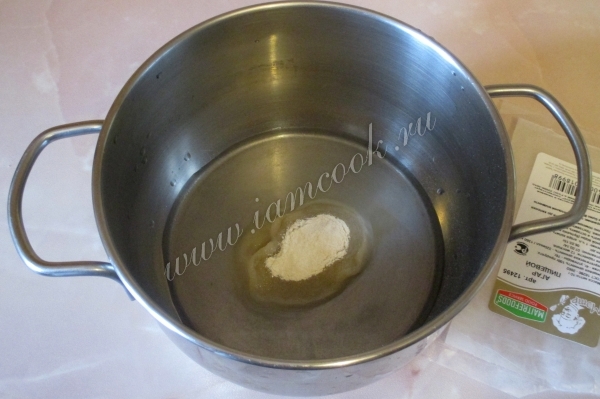 Агар в воде