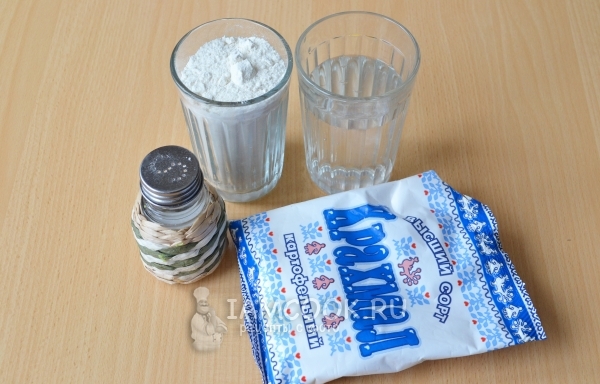 Ингредиенты для теста