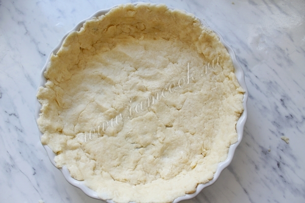 Готовим тарт с малиной