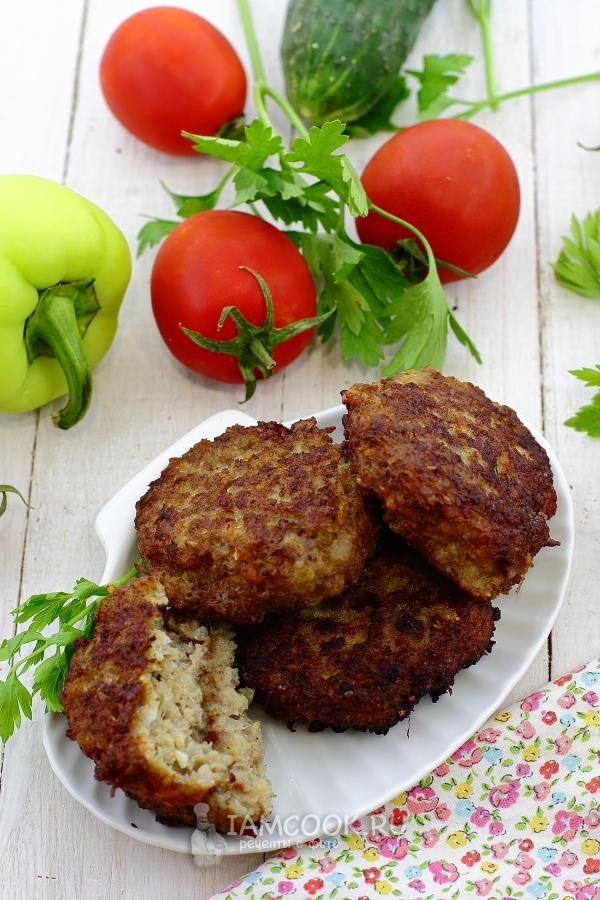 Фото котлет из свиного фарша