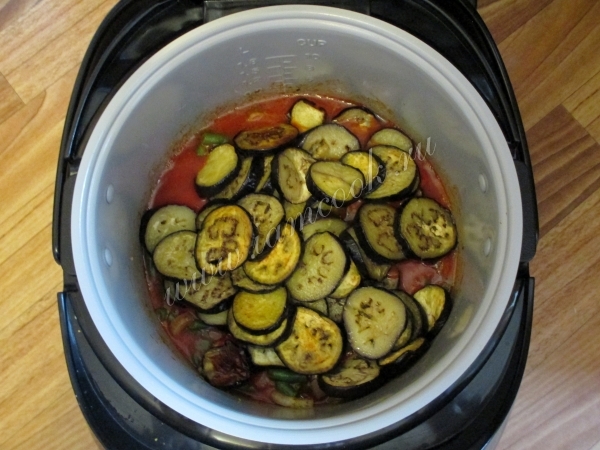 Добавить баклажаны