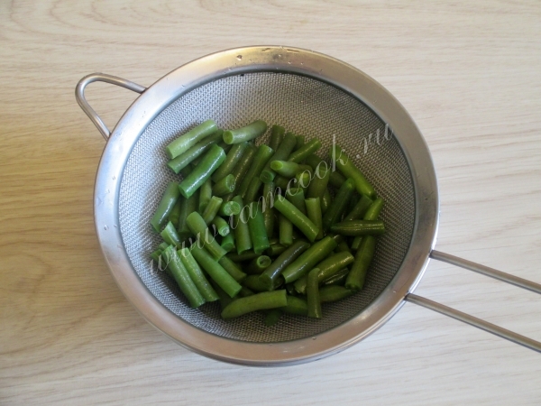 Фасоль промытая