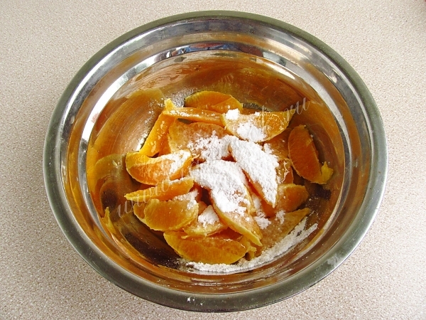 Амельсины в сахарной пудре