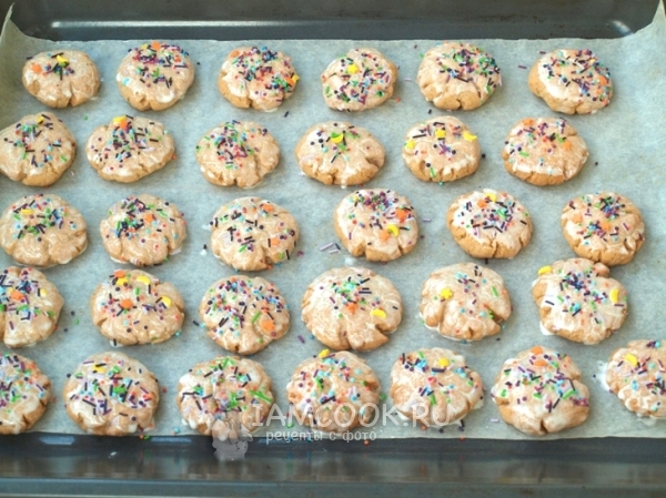 Фото имбирного печенья в глазури