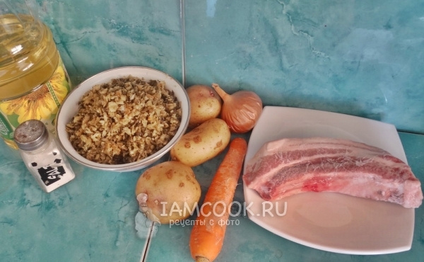 Ингредиенты для зелёных щей из кисленицы