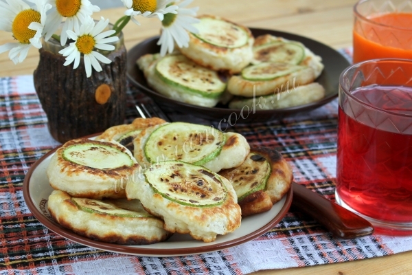 Рецепт оладьев с кабачками