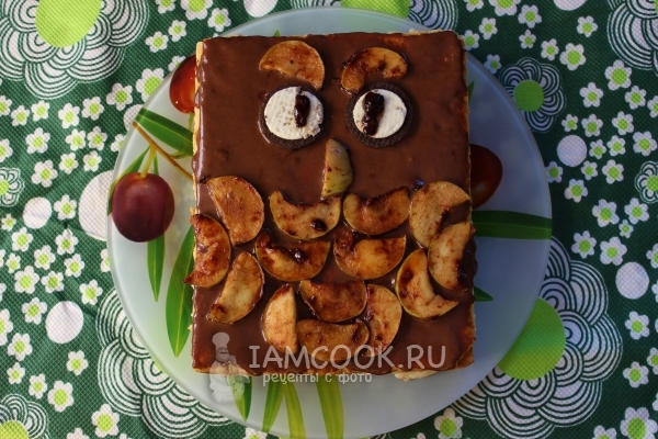 Фото торта «Сова»