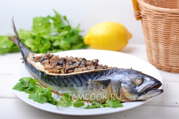 Фото фаршированной скумбрии