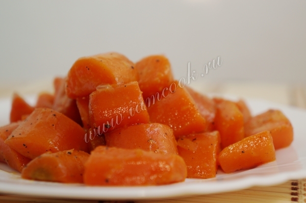 рецепт глазированной моркови