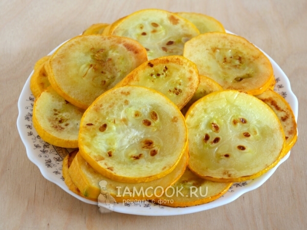 Пожаренные кабачки