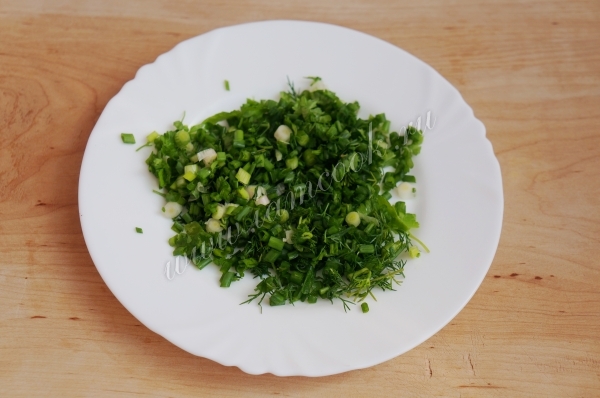 Зелень и зеленый лук