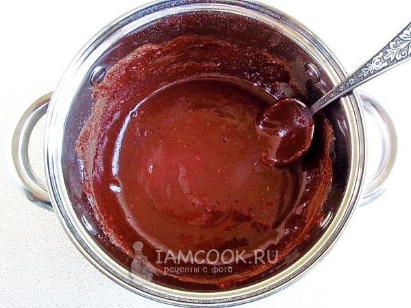 Проварить шоколадную смесь