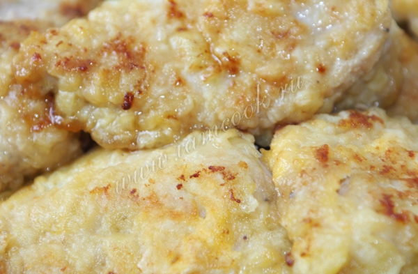 Филе индейки в кляре