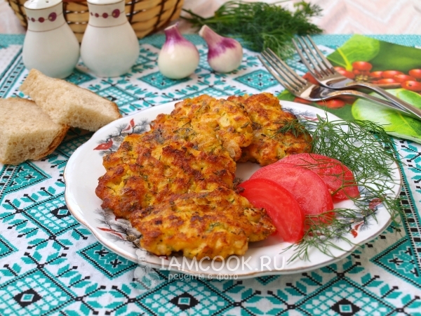 Рецепт рубленых котлет из индейки с цветной капустой