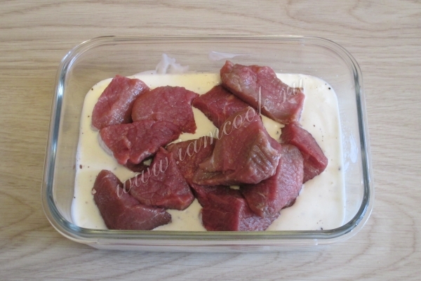 Говядина в маринаде