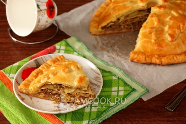 Фото курника из блинов