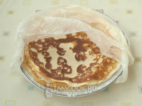 Готовые блины без яиц на кефире