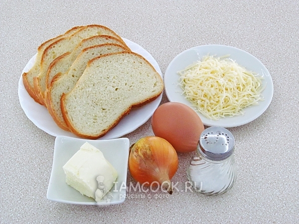 Ингредиенты для гренок «Холостяк»
