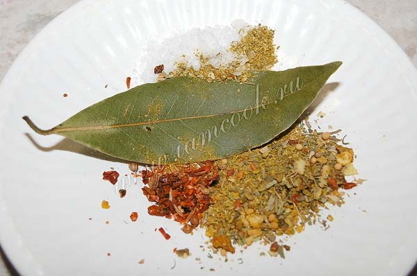 Приправы для домашнего супа