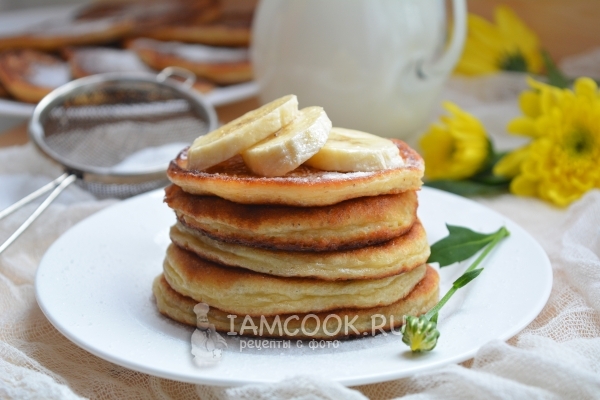 Рецепт творожно-лимонных оладий