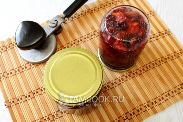 Сливы в собственном соку на зиму