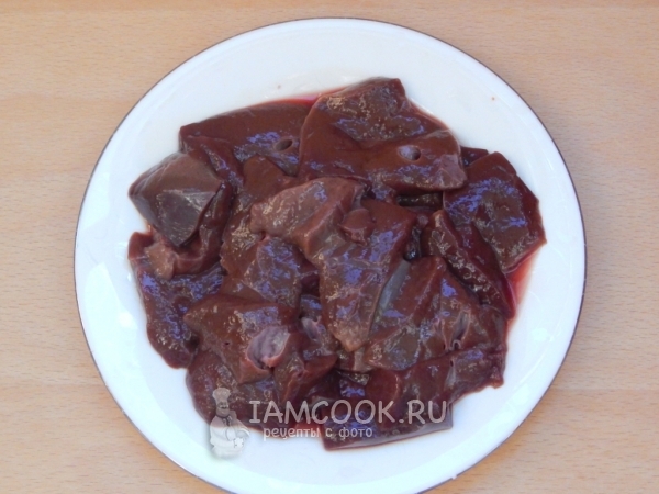 Помыть печень