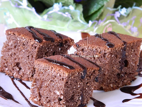 рецепт шоколадного манника