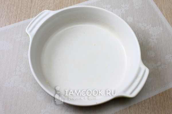 Форма смазанная маслом