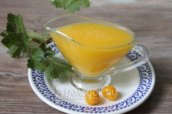 Фото сладкого соуса из алычи