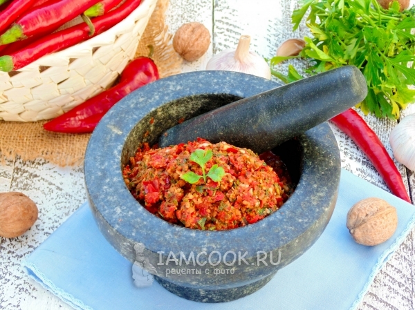 Рецепт грузинской аджики