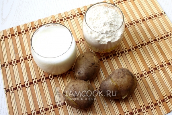 Ингредиенты для чуду с картошкой