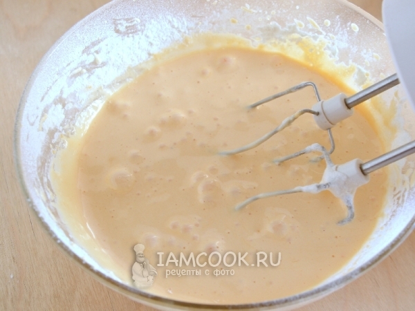 Взбить тесто