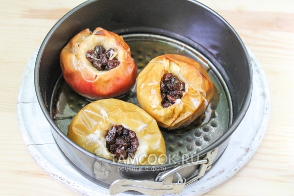 Запечь яблоки