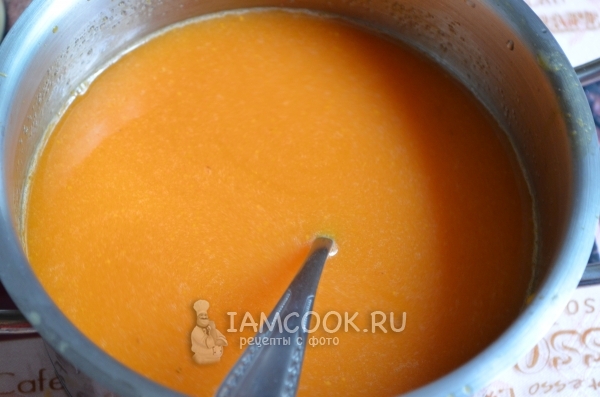 Нагреть аблепиховый сок