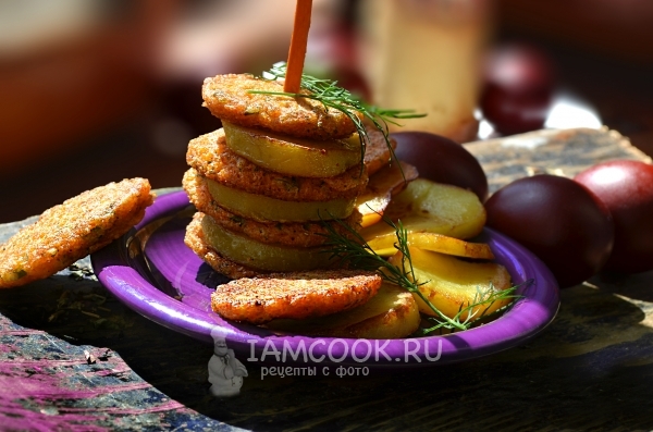 Фото мини-котлет из икры карася