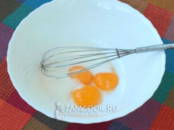 Яйца с сахаром