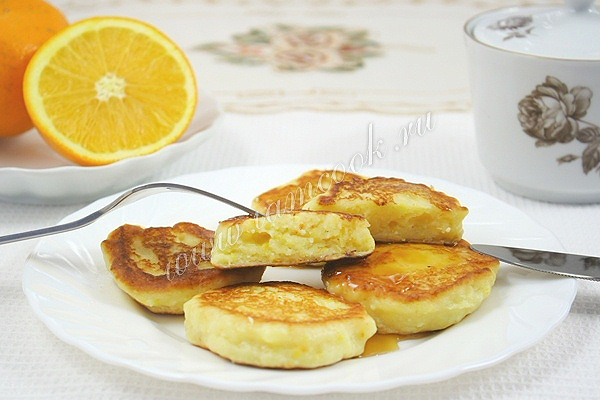 Сырники с апельсином