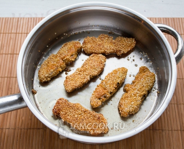 Пожарить грибы в кляре