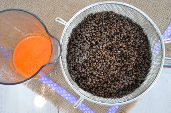 Чечевица промытая