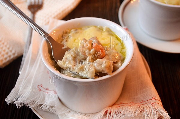 Жульен с грибами