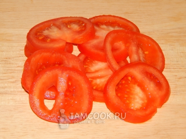Порезать помидор