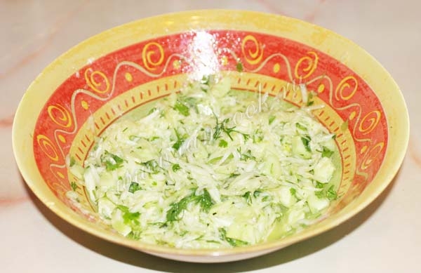 Кабачковый салат